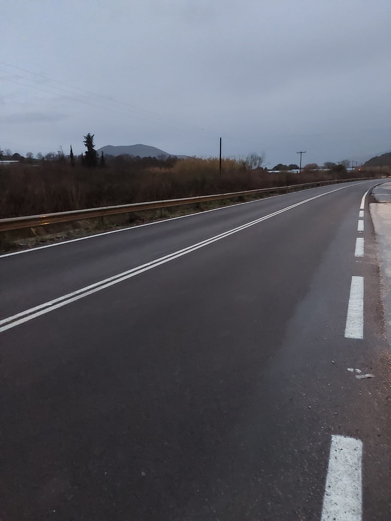 Ασφαλτόστρωση εθνικής οδού